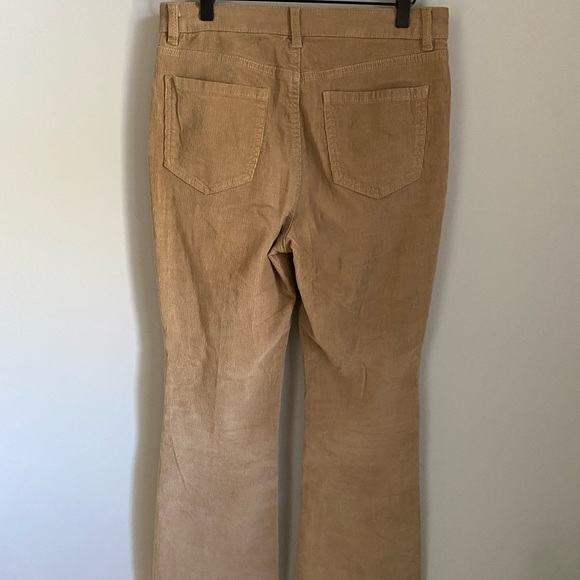 Blue Spice Courdaroy Jeans Flare Cut Size 9 Tan Pants Fall Fashion Brown Sz Nine - Picture 4 of 6